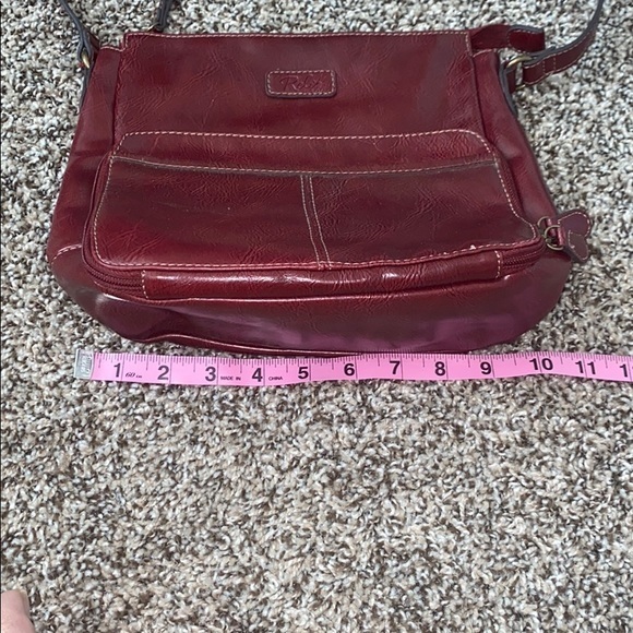 Relic by fossil maroon crossbody purse - Picture 7 of 8